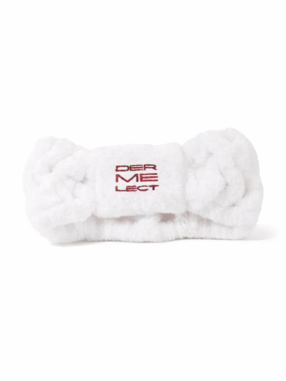 3/$15 Dermelect Plush White Spa Headband, Brand New in Original Packaging